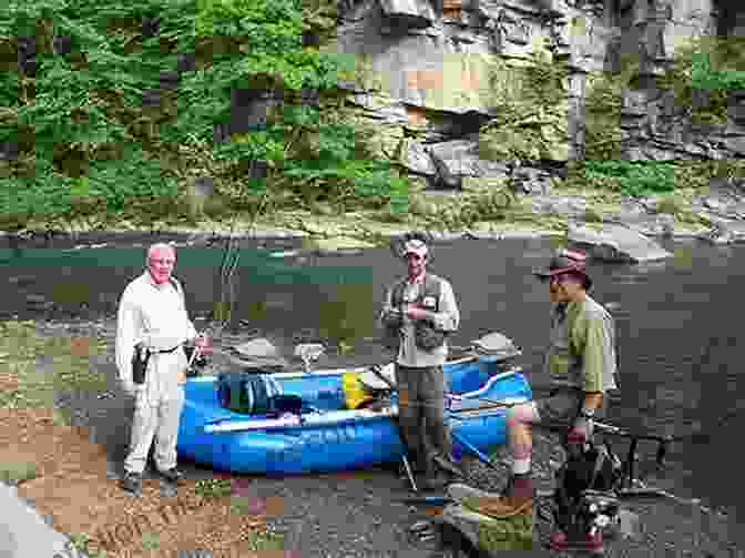 A Group Of Anglers Enjoying A Successful Day Of Fishing The Lost Diary: A Summer Fishing In Pursuit Of Golden Scales