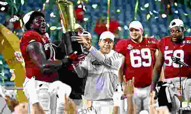 Alabama Crimson Tide Players Celebrate Their Victory In The 2015 College Football Playoff National Championship. Game Of My Life Alabama Crimson Tide: Memorable Stories Of Crimson Tide Football