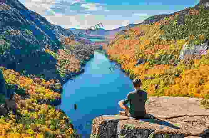 Hiker On A Trail In Adirondack National Forest Moon Great Smoky Mountains National Park: Hike Camp Scenic Drives (Travel Guide)